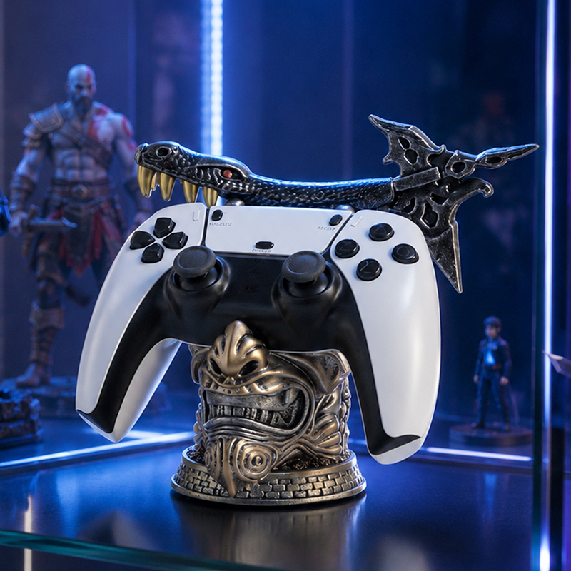 Desk Setup Ps5 - Creative Imitation Demon Resin Game Controller