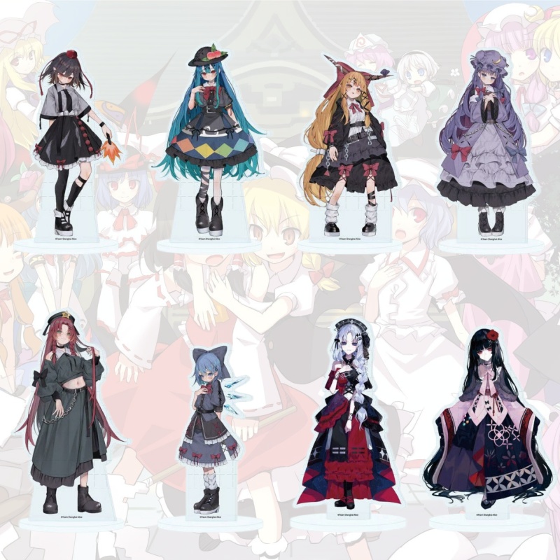 Desk Setup Plant - Anime Touhou Project Acrylic Stand Model