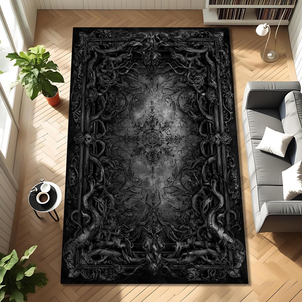 Dark Gothic Twisted Ornate Fra - Desk Setup Living Room review and price