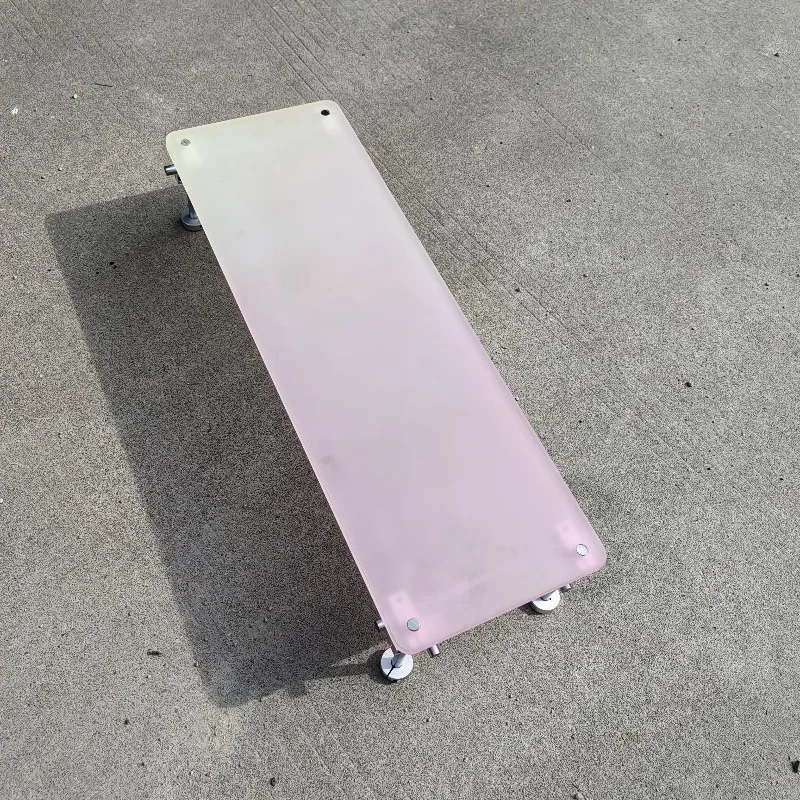 ‌Aesthetic Pink Gradient Acryl - Desk Setup Living Room review and price