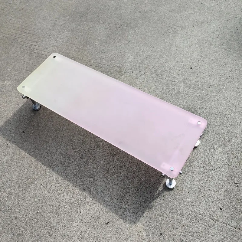 ‌Aesthetic Pink Gradient Acryl - Desk Setup Living Room review and price