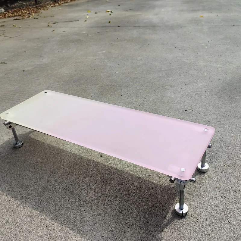 ‌Aesthetic Pink Gradient Acryl - Desk Setup Living Room review and price