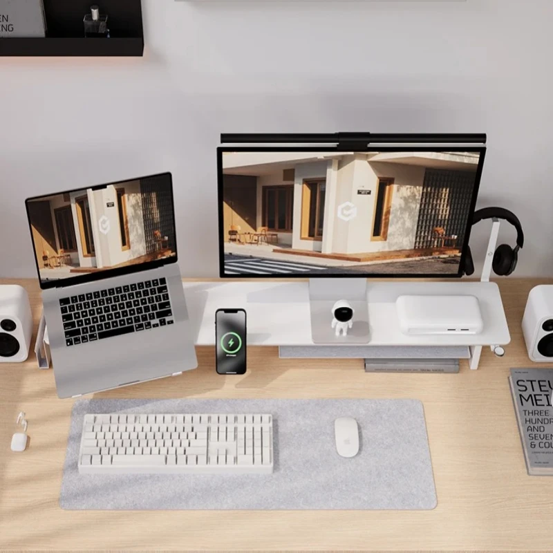 ‌ZORKMOU Z3 Modular Monitor St - Desk Setup Living Room review and price