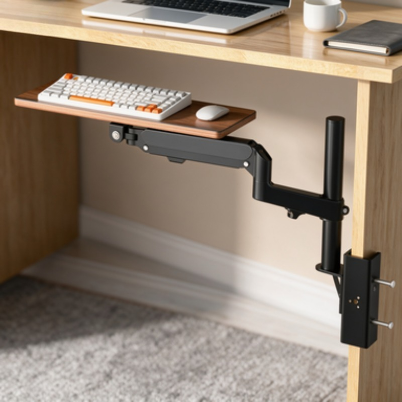 Save Space Under Desk Keyboard - Desk Setup Living Room review and price