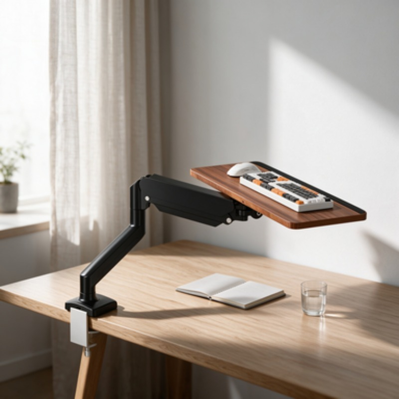 Save Space Under Desk Keyboard - Desk Setup Living Room review and price