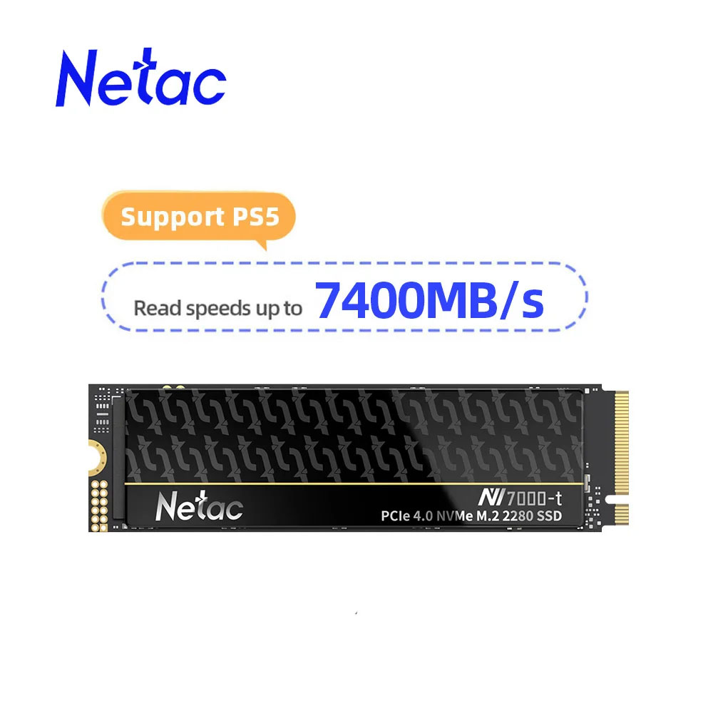 Netac SSD NVMe M2 2TB 4TB SSD  - Desk Setup Ps5 review and price