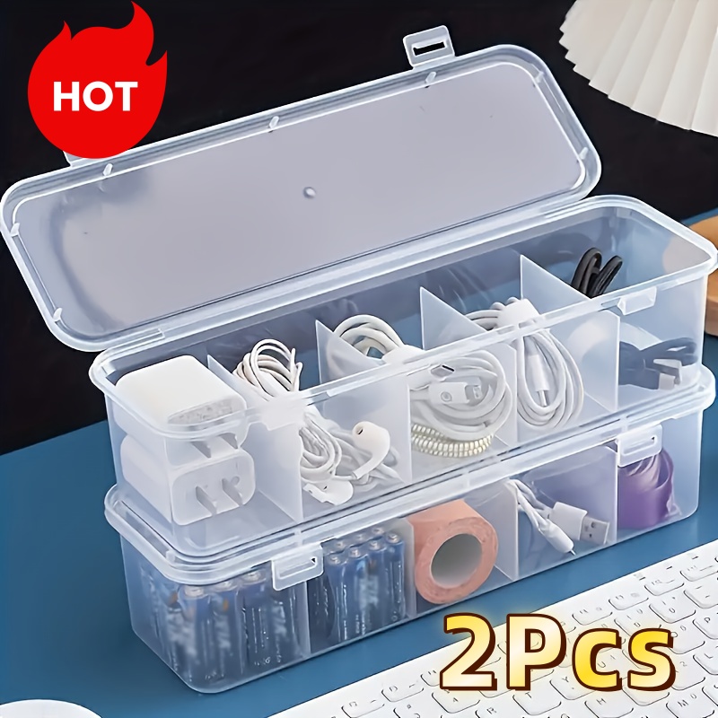 2Pcs Large Cable Management Bo - Desk Setup Cable Management review and price