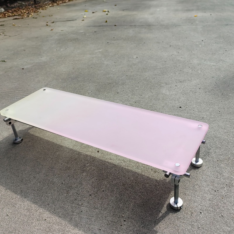 ‌Aesthetic Pink Gradient Acryl - Desk Setup Living Room review and price