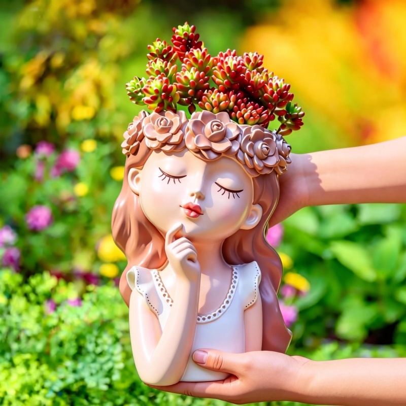 Contemplative Flower Fairy Vas - Desk Setup Plant review and price
