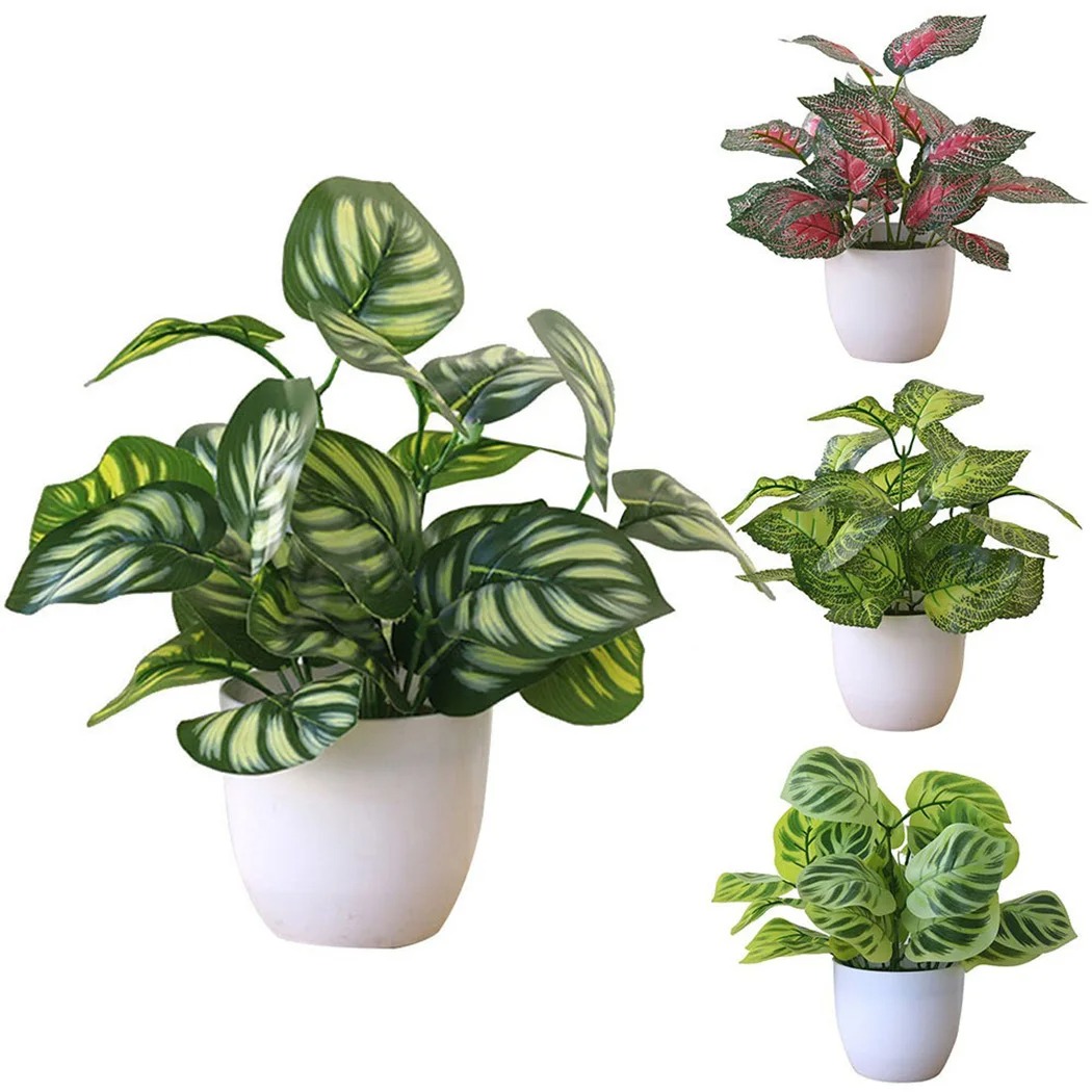 1PC Artificial Foliage Plant P - Desk Setup Plant review and price
