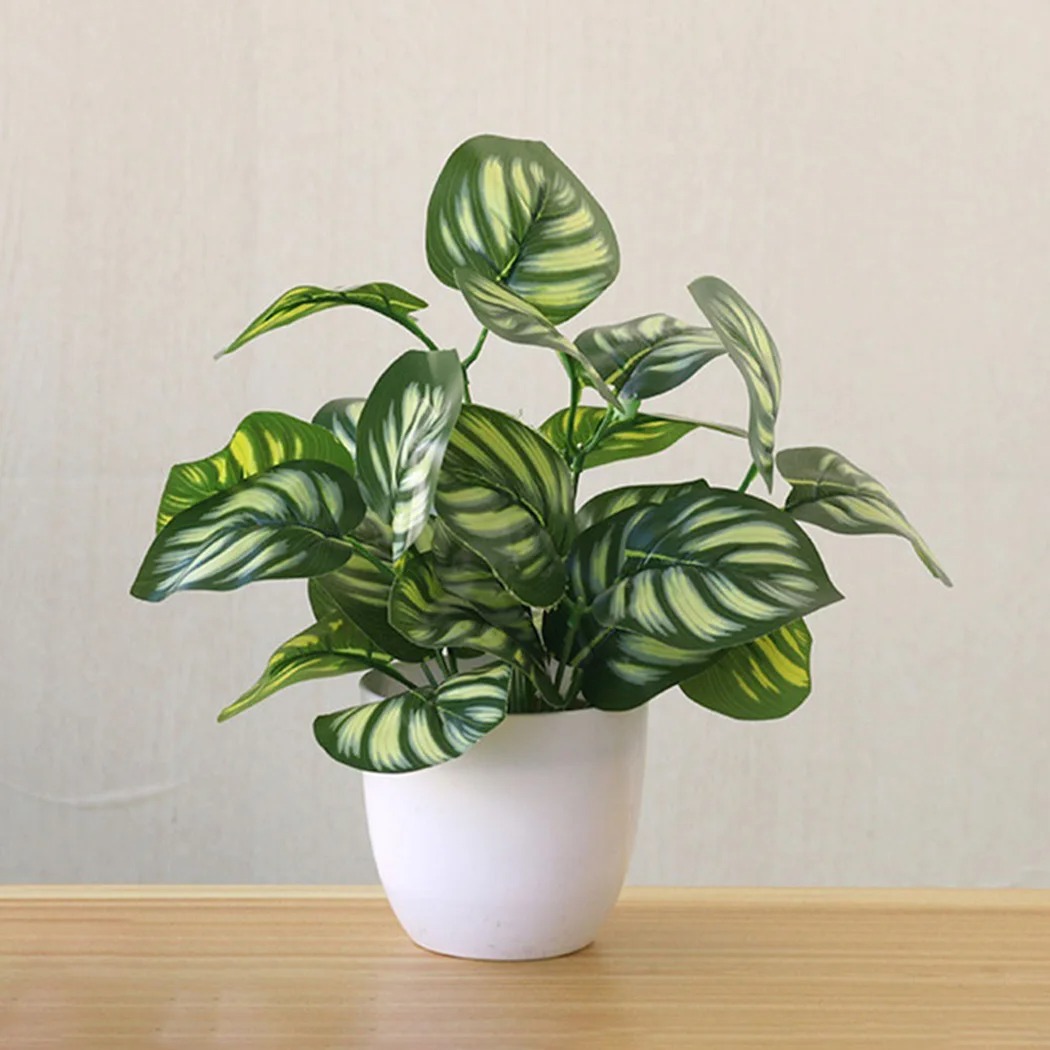 1PC Artificial Foliage Plant P - Desk Setup Plant review and price