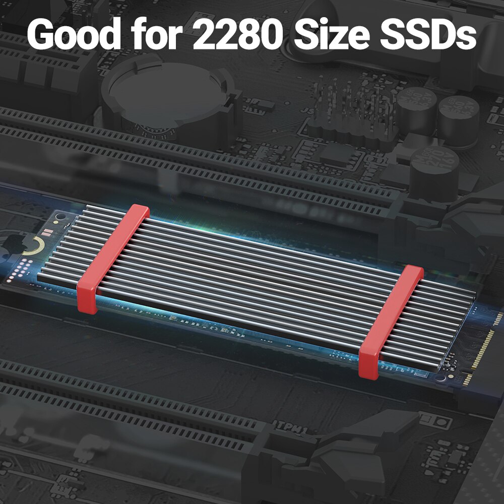 JEYI M.2 SSD Heatsink, Aluminu - Desk Setup Ps5 review and price