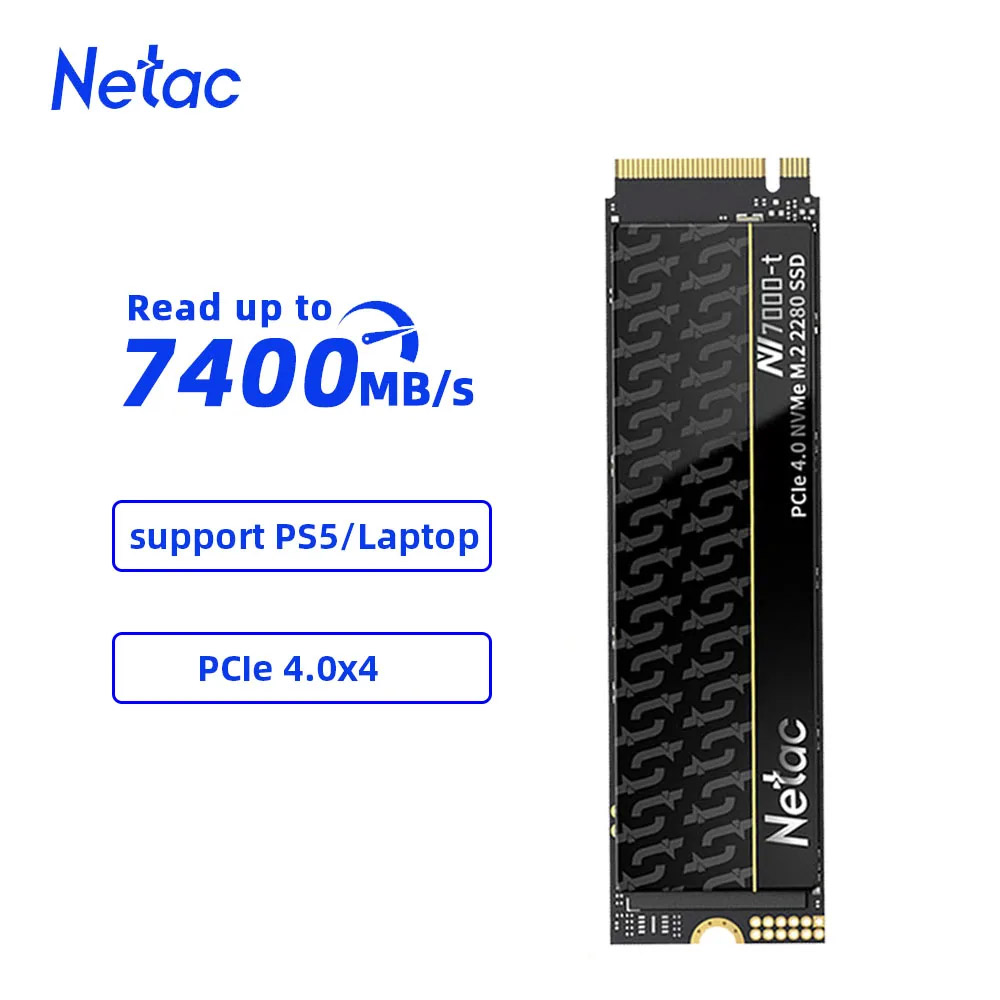 Netac SSD 1tb 2tb SSD NVMe M2  - Desk Setup Ps5 review and price