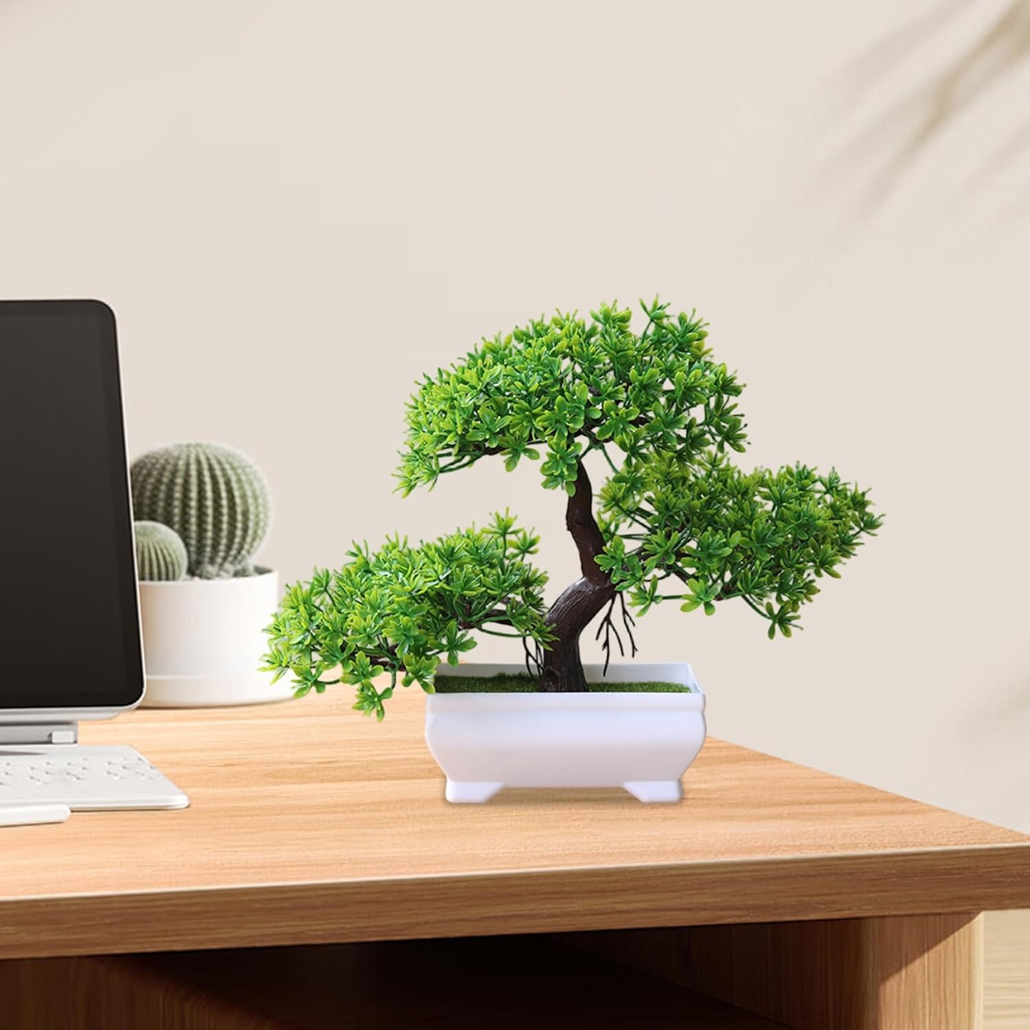 1/2Pcs Artificial Bonsai Tree  - Desk Setup Plant review and price